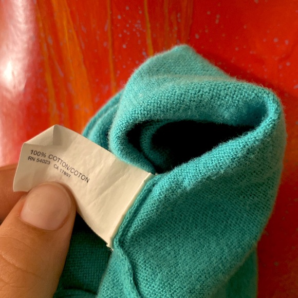 GAP Turquoise Green Cardigan - Picture 10 of 10